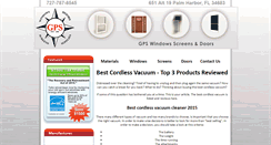 Desktop Screenshot of gps-screens.com
